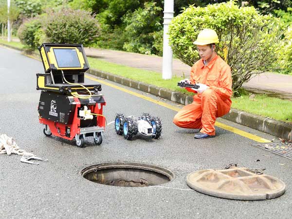 洛龙管道机器人检测
